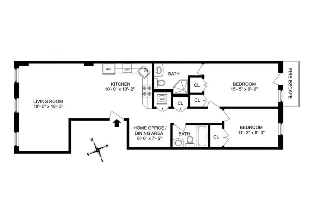 Unit for sale at 105 SAINT MARKS Place, Brooklyn, NY 11217