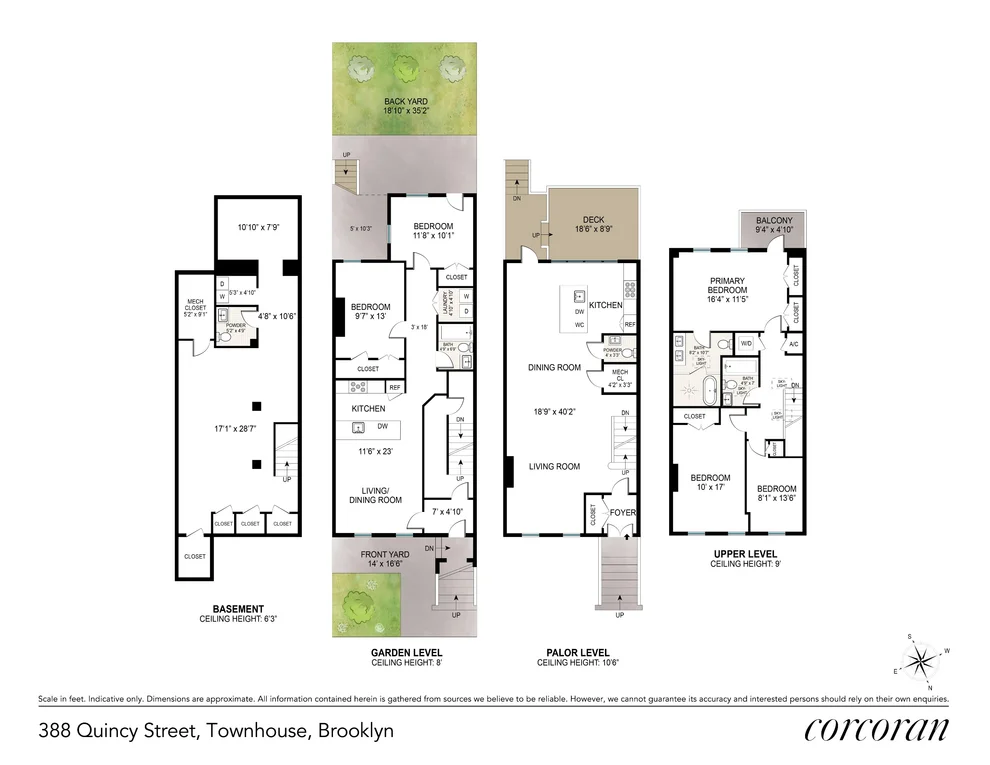 Unit for sale at 388 QUINCY Street, Brooklyn, NY 11216