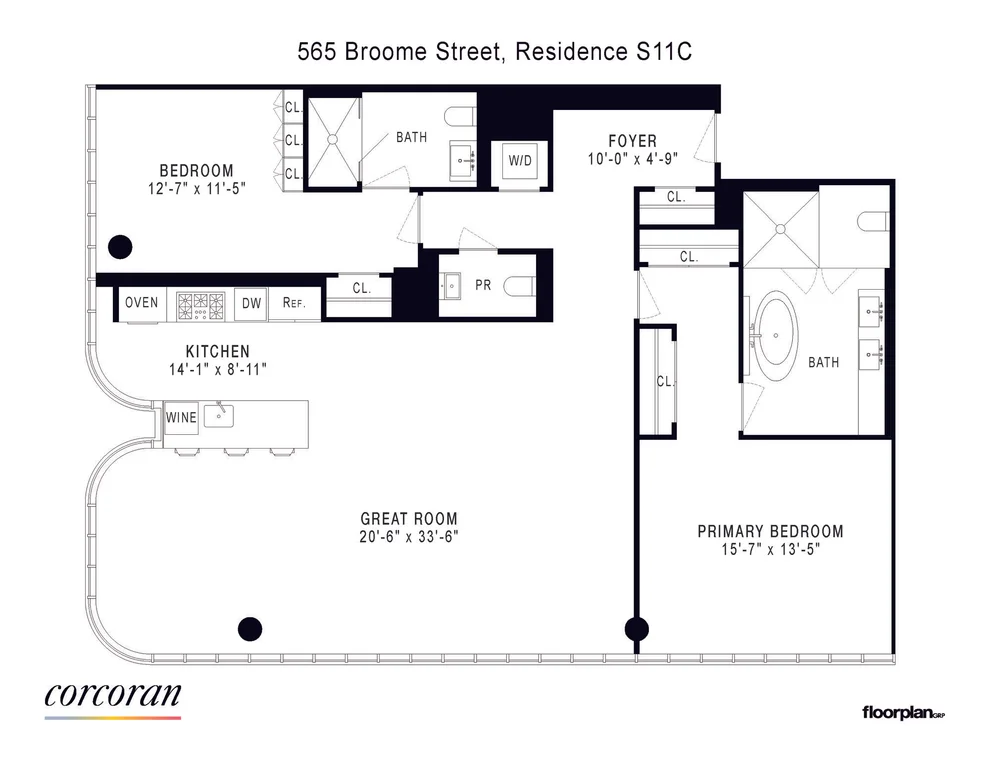 Unit for sale at 565 BROOME Street, Manhattan, NY 10013