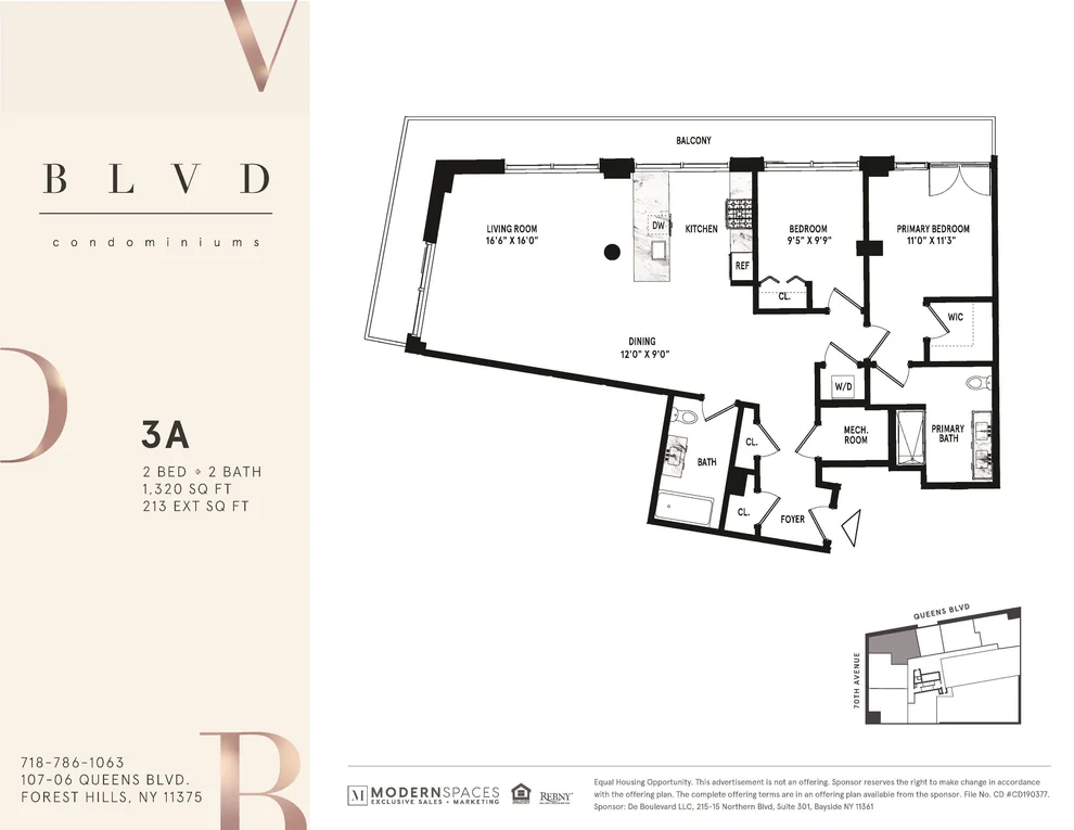 Unit for sale at 107-06 Queens Boulevard, Queens, NY 11375