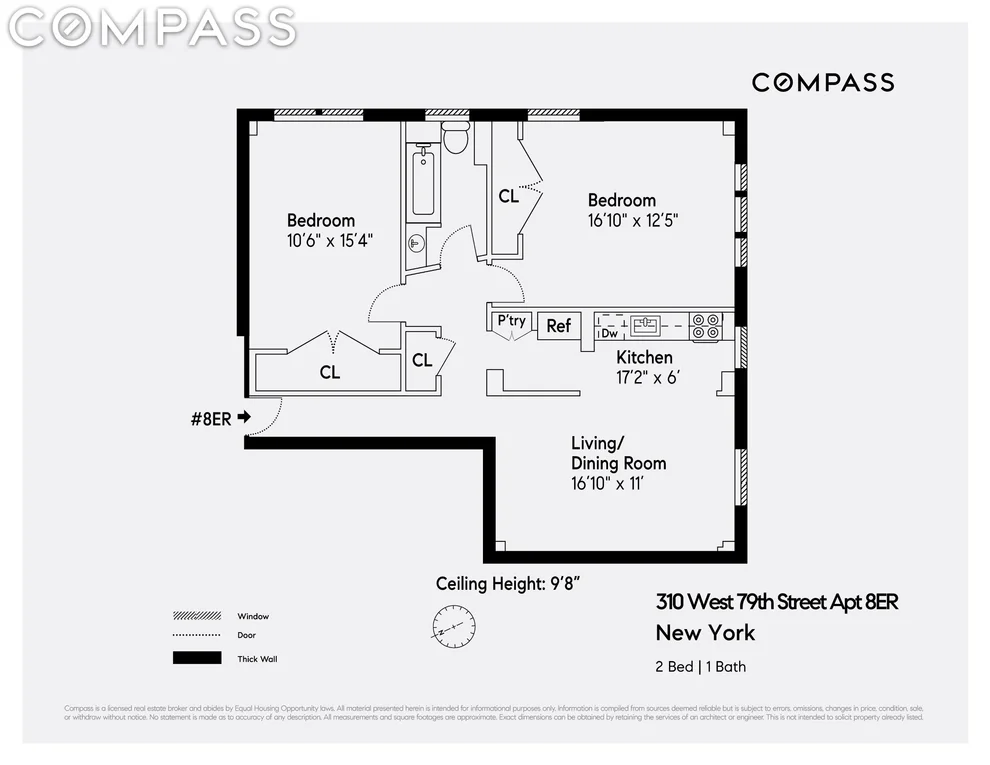 Unit for sale at 310 W 79th Street, Manhattan, NY 10024
