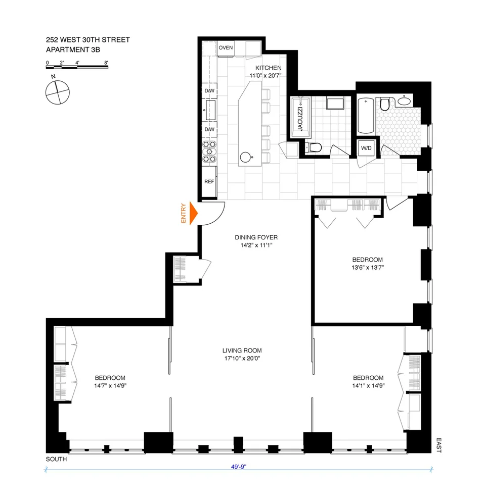 Unit for sale at 252 W 30th Street, Manhattan, NY 10001
