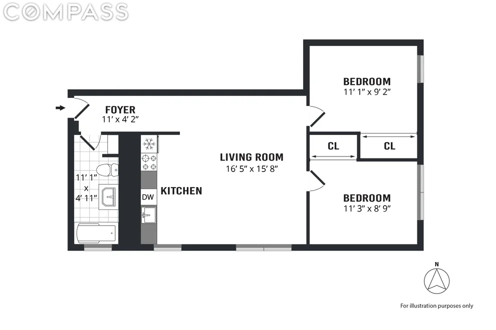 Unit for sale at 153 Clinton Avenue, Brooklyn, NY 11205