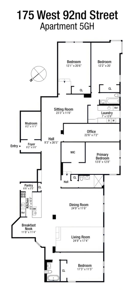 Unit for sale at 175 W 92ND Street, Manhattan, NY 10025