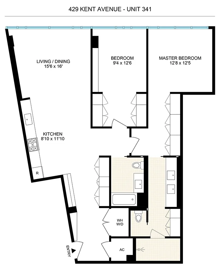 Unit for sale at 429 KENT Avenue, Brooklyn, NY 11249