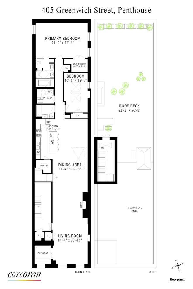 Unit for sale at 405 GREENWICH Street, Manhattan, NY 10013