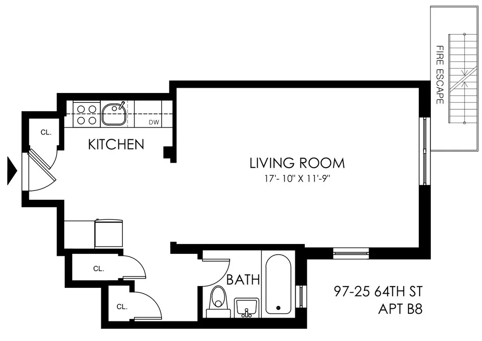 Unit for sale at 97-25 64th Avenue, Queens, NY 11374