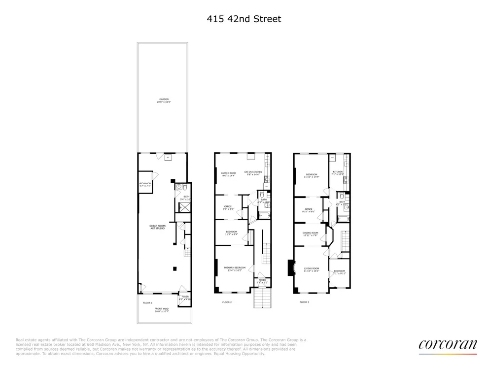 Unit for sale at 415 42ND Street, Brooklyn, NY 11232