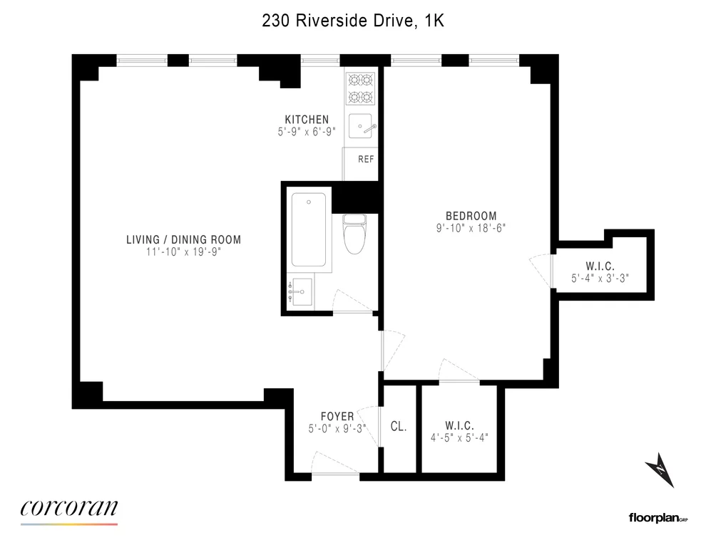 Unit for sale at 230 RIVERSIDE Drive, Manhattan, NY 10025