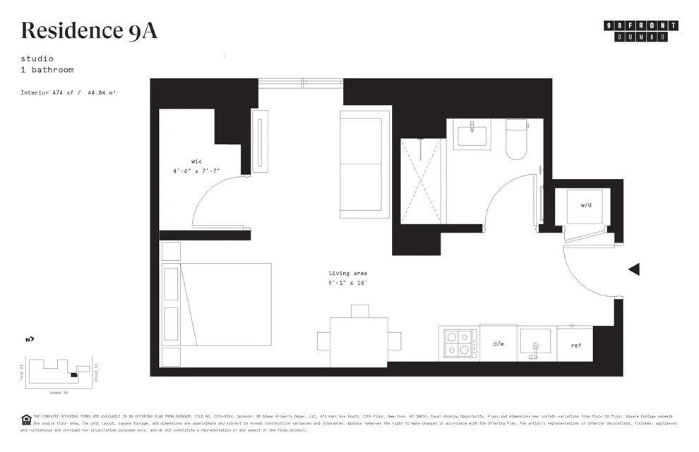Unit for sale at 98 Front Street, Brooklyn, NY 11201