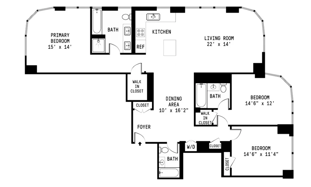 Unit for sale at 555 W 59TH Street, Manhattan, NY 10019