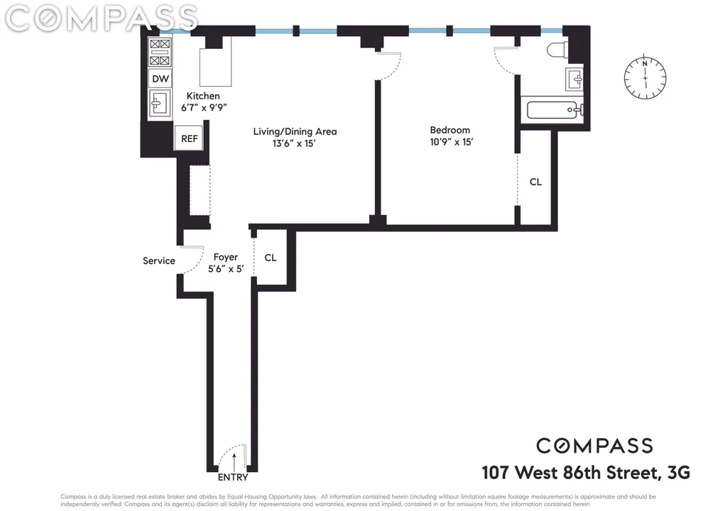 Unit for sale at 107 W 86th Street, Manhattan, NY 10024