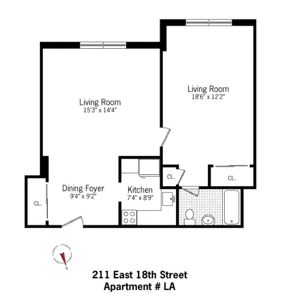Unit for sale at 211 E 18TH Street, Manhattan, NY 10003