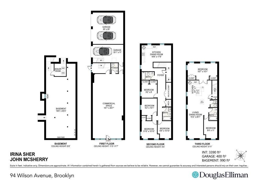 Unit for sale at 94 WILSON Avenue, Brooklyn, NY 11206