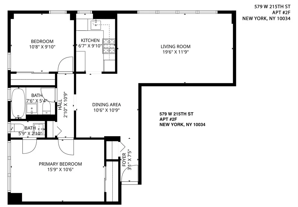 Unit for sale at 579 W 215th Street, Manhattan, NY 10034