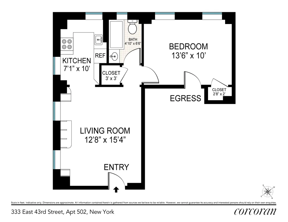 Unit for sale at 333 E 43rd Street, Manhattan, NY 10017