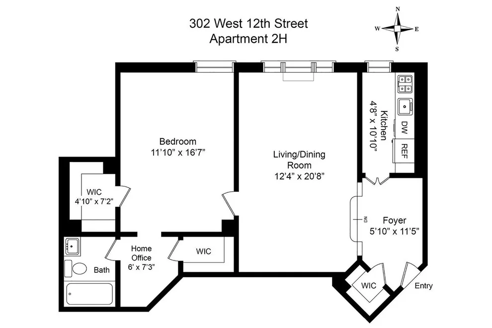 Unit for sale at 302 W 12TH Street, Manhattan, NY 10014