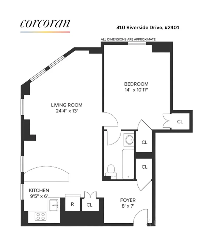 Unit for sale at 310 RIVERSIDE Drive, Manhattan, NY 10025