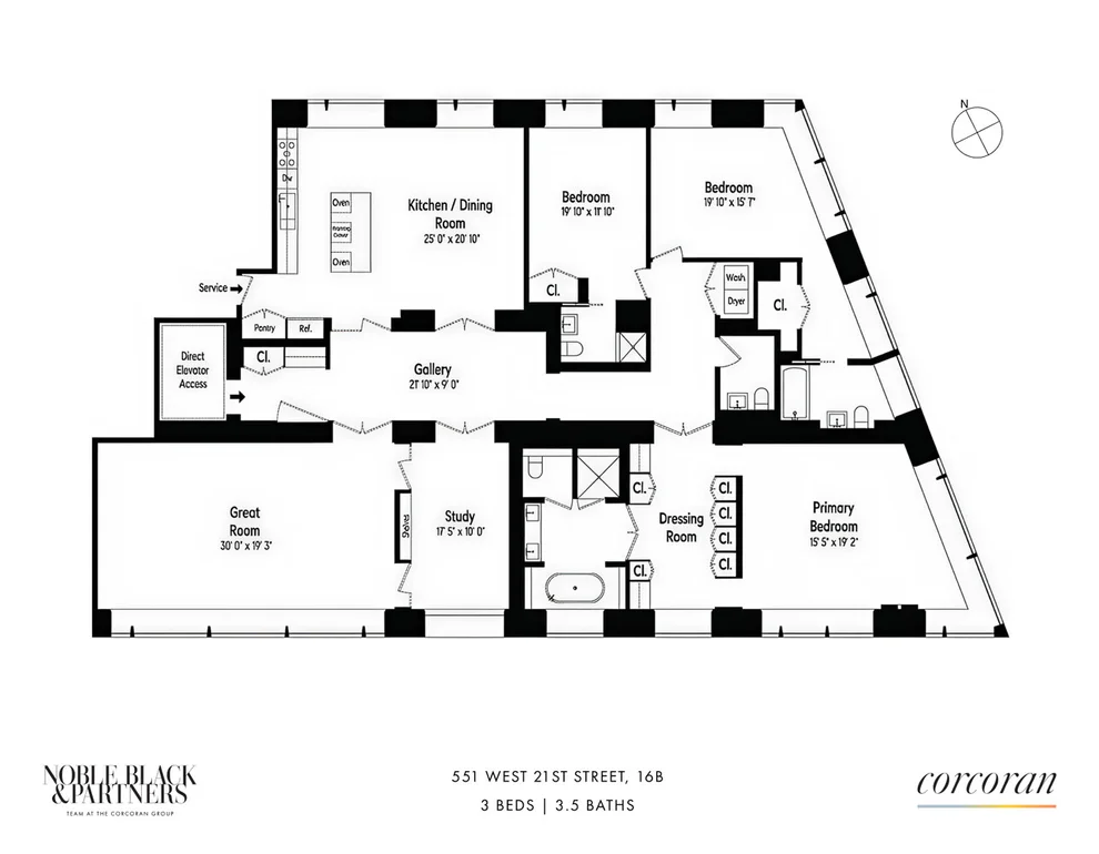 Unit for sale at 551 W 21ST Street, Manhattan, NY 10011