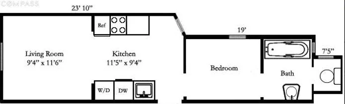 Unit for sale at 633 E 11th Street, Manhattan, NY 10009