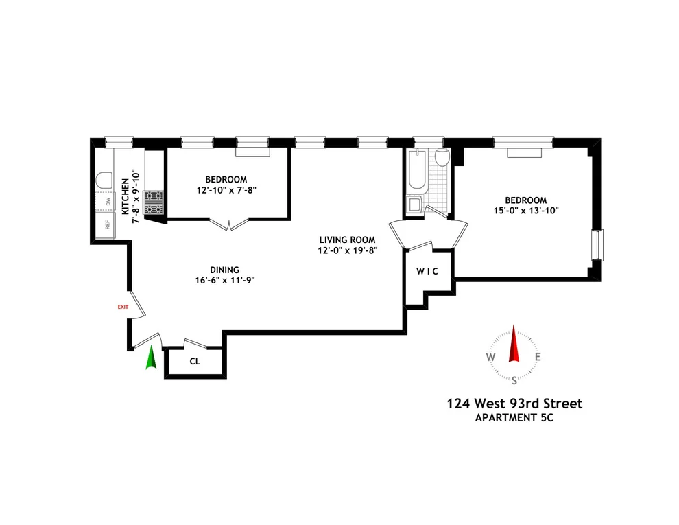 Unit for sale at 124 W 93RD Street, Manhattan, NY 10025