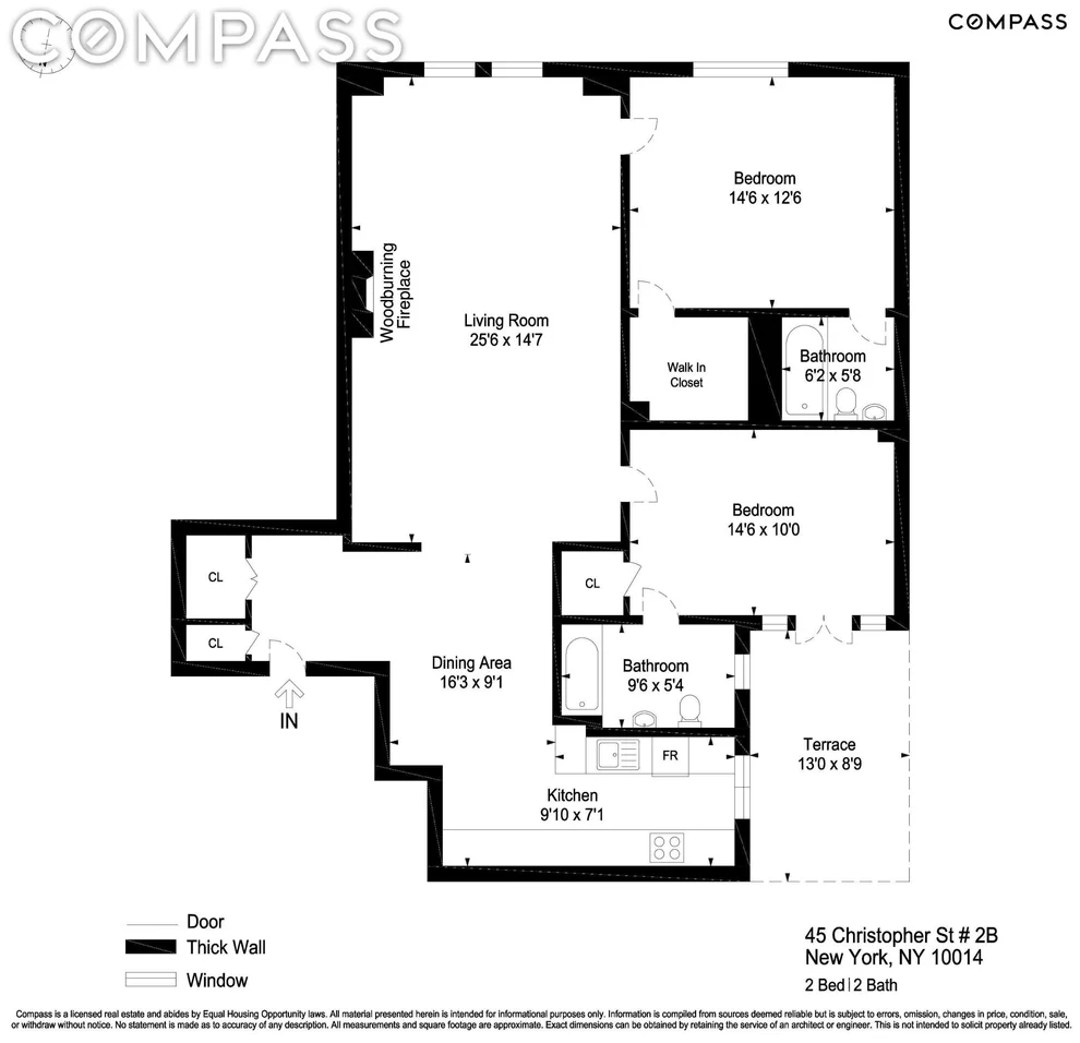 Unit for sale at 45 Christopher Street, Manhattan, NY 10014