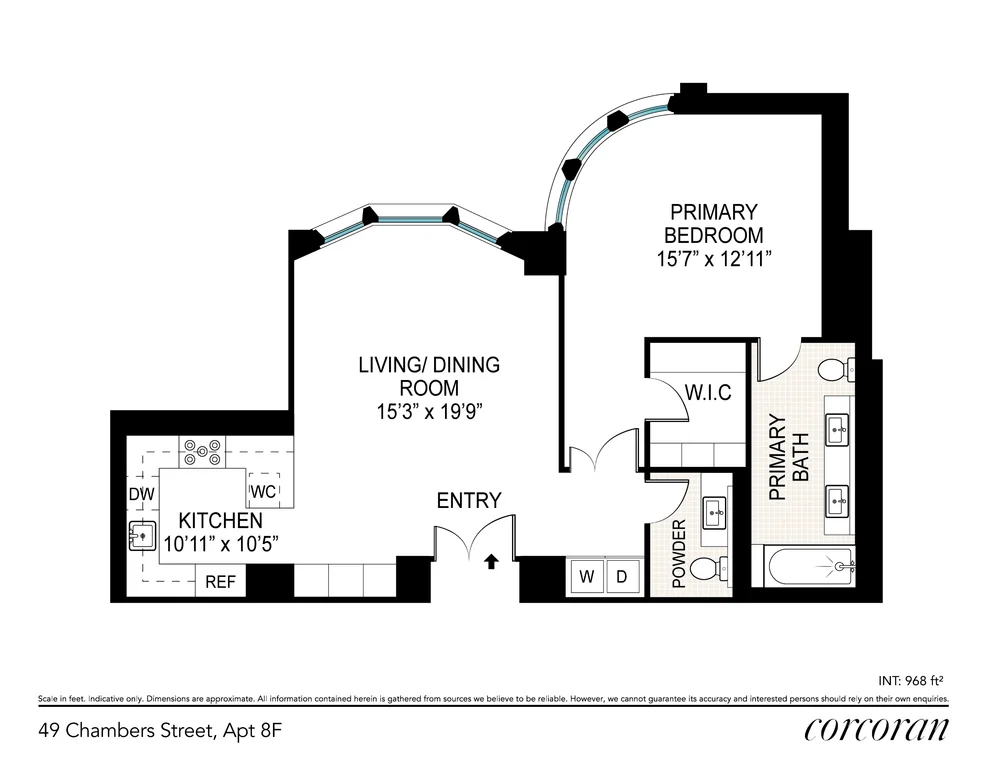 Unit for sale at 49 CHAMBERS Street, Manhattan, NY 10007