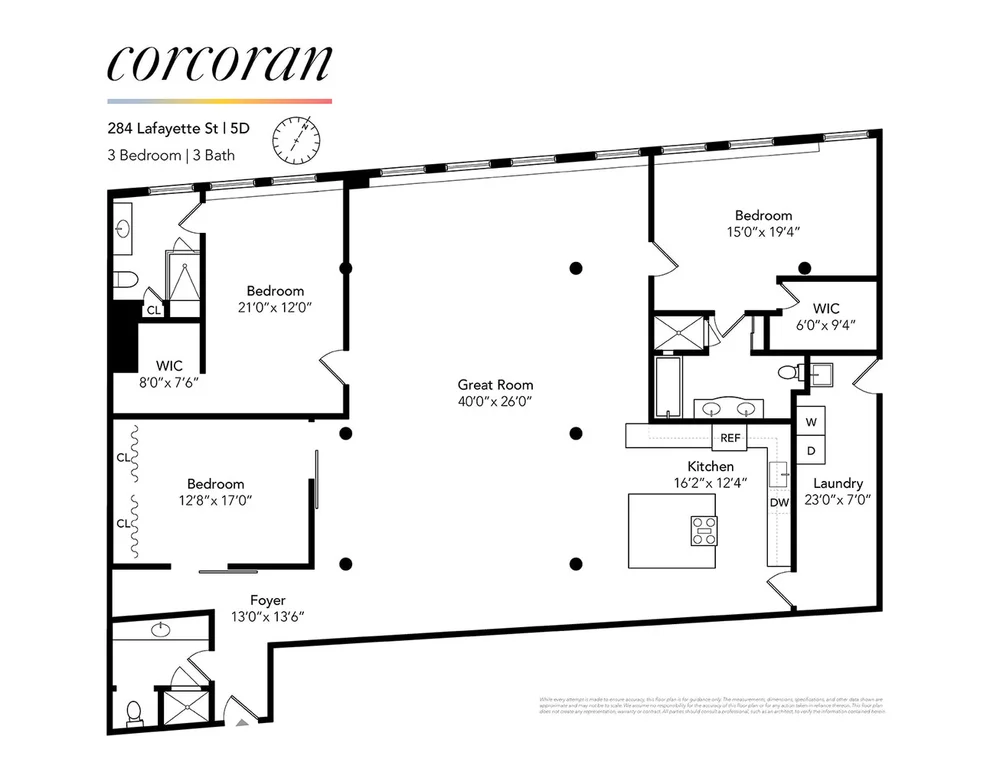 Unit for sale at 284 LAFAYETTE Street, Manhattan, NY 10012