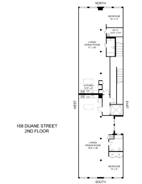 Unit for sale at 168 DUANE Street, Manhattan, NY 10013