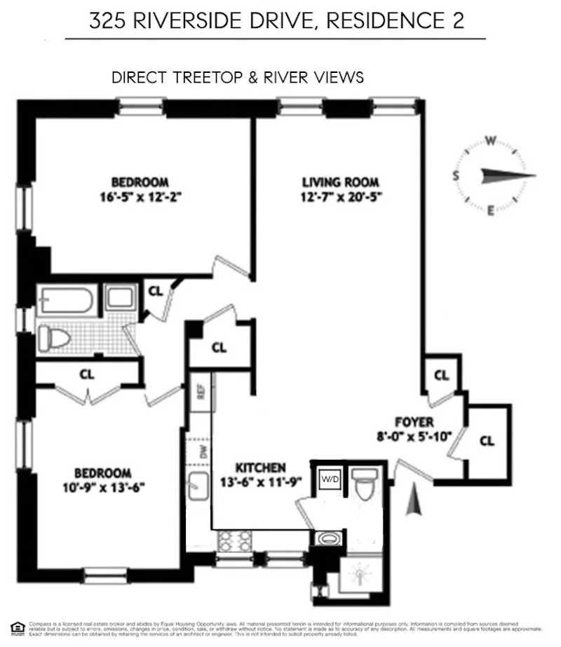 Unit for sale at 325 RIVERSIDE Drive, Manhattan, NY 10025