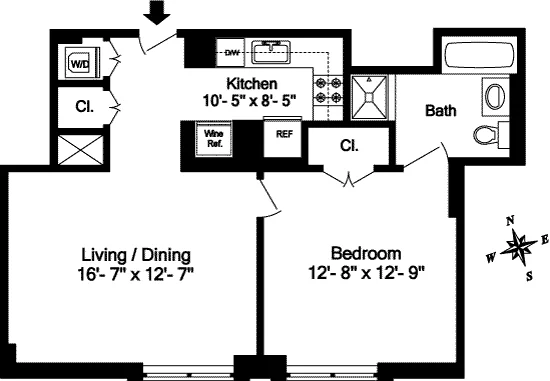 Unit for sale at 100 W 58th Street, Manhattan, NY 10019