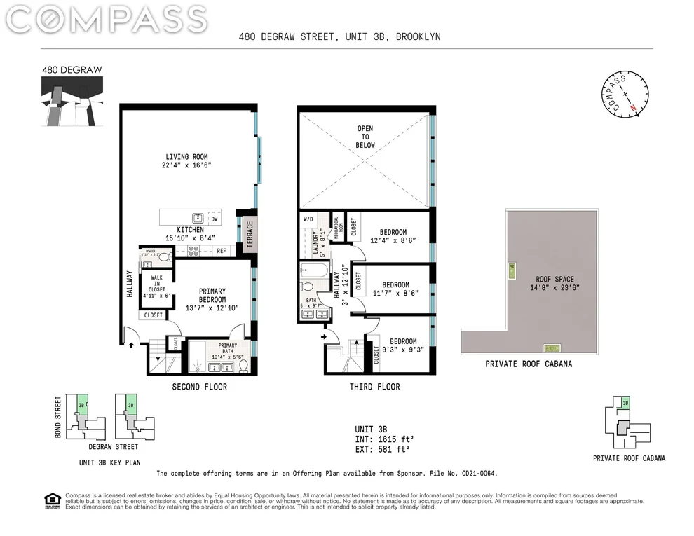 Unit for sale at 480 Degraw Street, Brooklyn, NY 11217