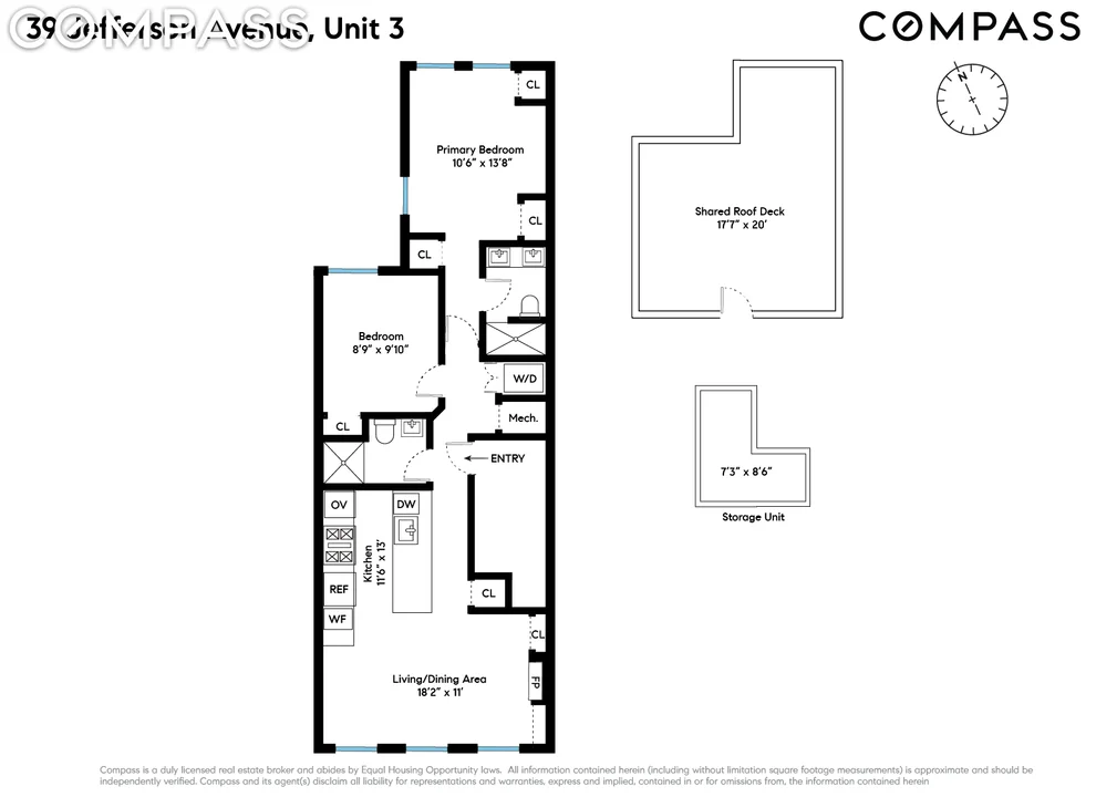 Unit for sale at 39 Jefferson Avenue, Brooklyn, NY 11216