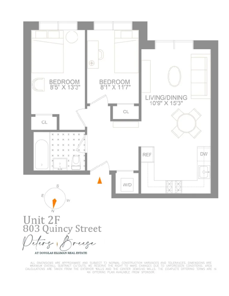 Unit for sale at 803 Quincy Street, Brooklyn, NY 11221