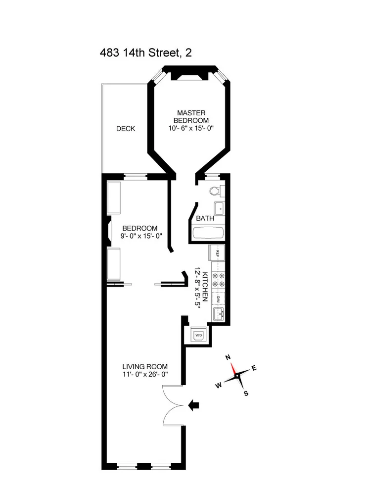 Unit for sale at 483 14th Street, Brooklyn, NY 11215