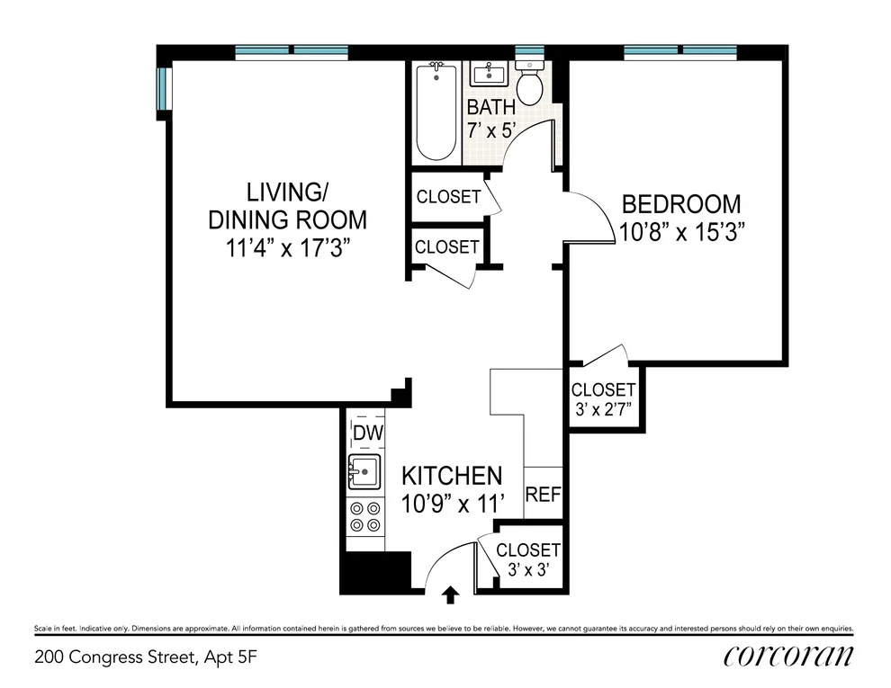 Unit for sale at 200 CONGRESS Street, Brooklyn, NY 11201