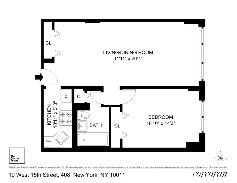 Unit for sale at 10 W 15TH Street, Manhattan, NY 10011