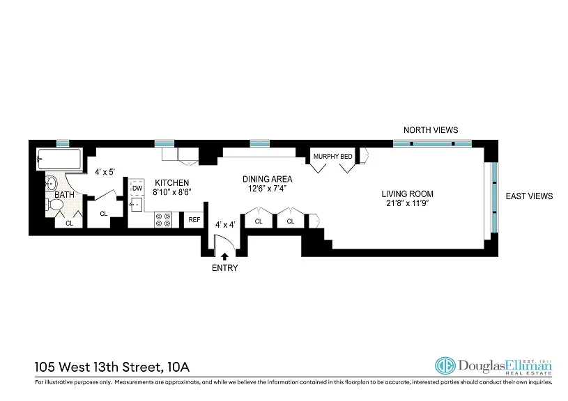 Unit for sale at 105 W 13TH Street, Manhattan, NY 10011