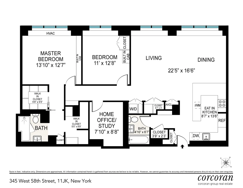 Unit for sale at 345 W 58TH Street, Manhattan, NY 10019