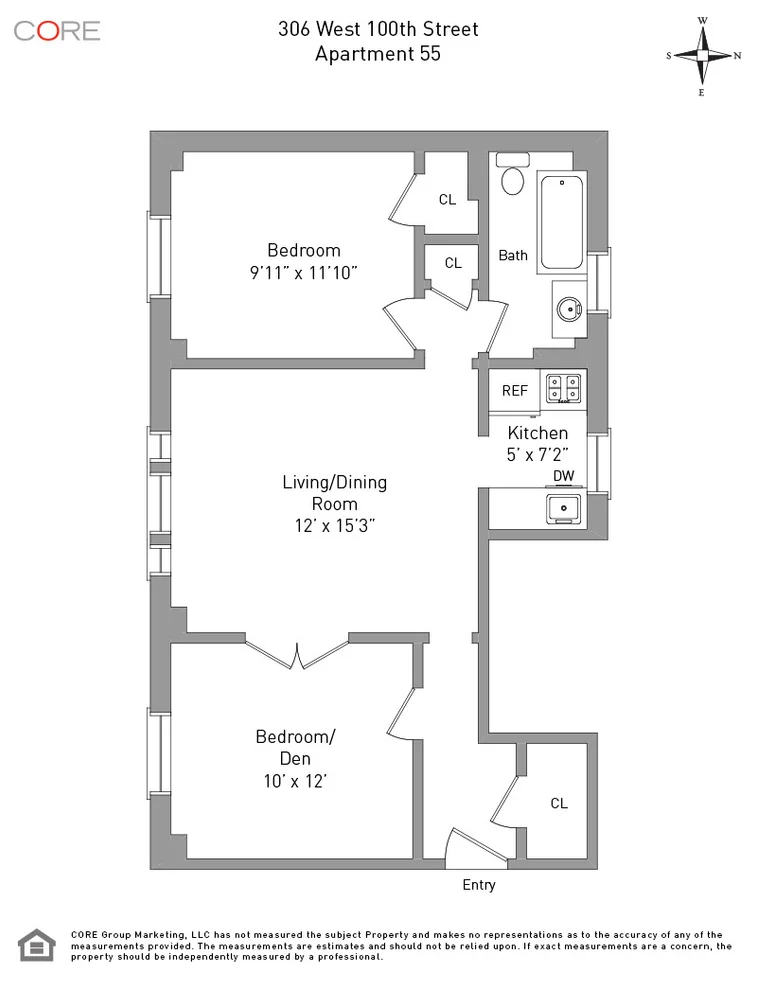 Unit for sale at 306 W 100TH Street, Manhattan, NY 10025