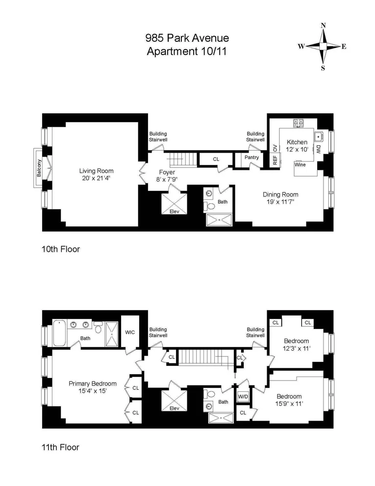 Unit for sale at 985 Park Avenue, Manhattan, NY 10028