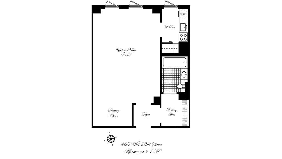 Unit for sale at 465 W 23RD Street, Manhattan, NY 10011