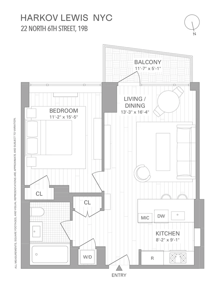 Unit for sale at 22 N 6TH Street, Brooklyn, NY 11249