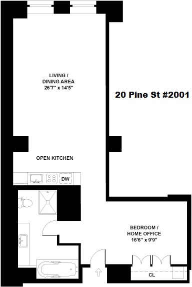 Unit for sale at 20 Pine Street, Manhattan, NY 10005
