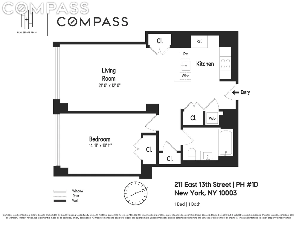 Unit for sale at 211 E 13th Street, Manhattan, NY 10003