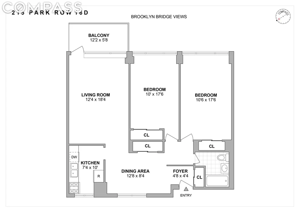 Unit for sale at 215 Park Row, Manhattan, NY 10038
