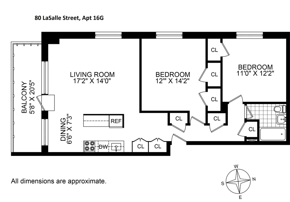 Unit for sale at 80 la Salle Street, Manhattan, NY 10027