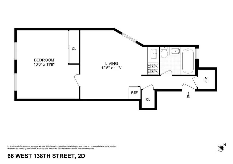 Unit for sale at 66 W 138th Street, Manhattan, NY 10037