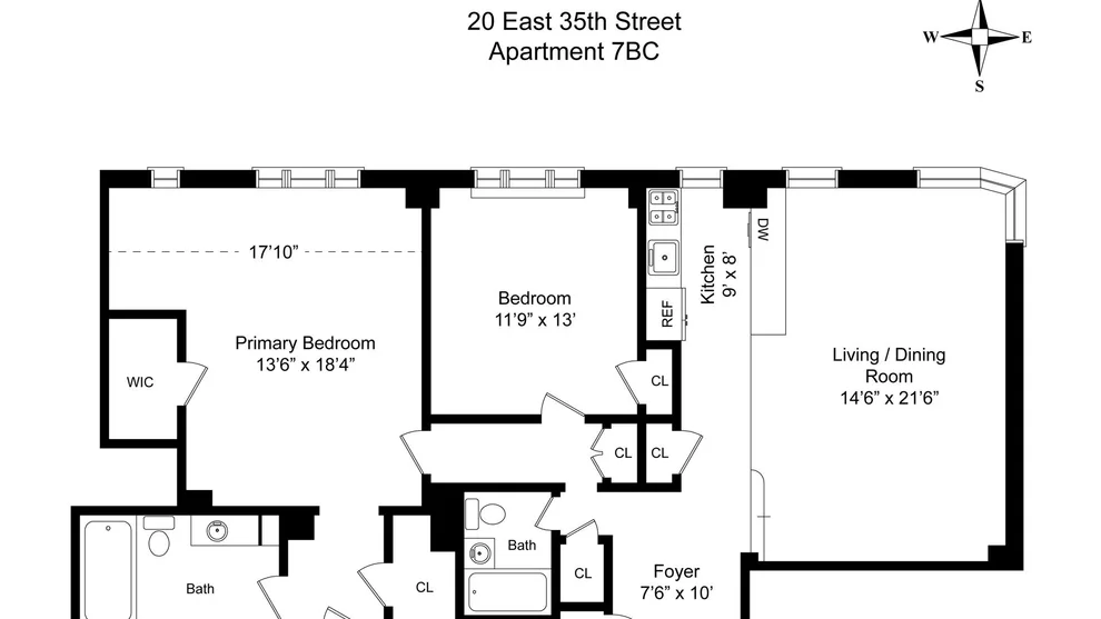 Unit for sale at 20 E 35TH Street, Manhattan, NY 10016
