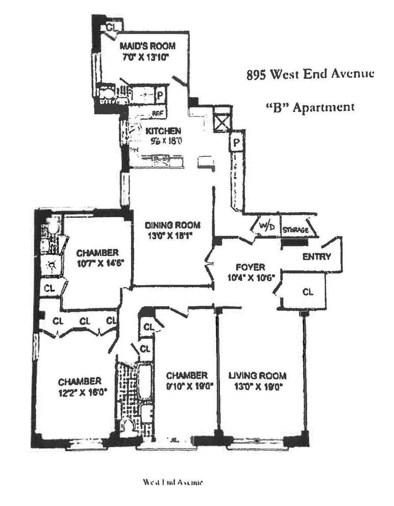 Unit for sale at 895 W END Avenue, Manhattan, NY 10025